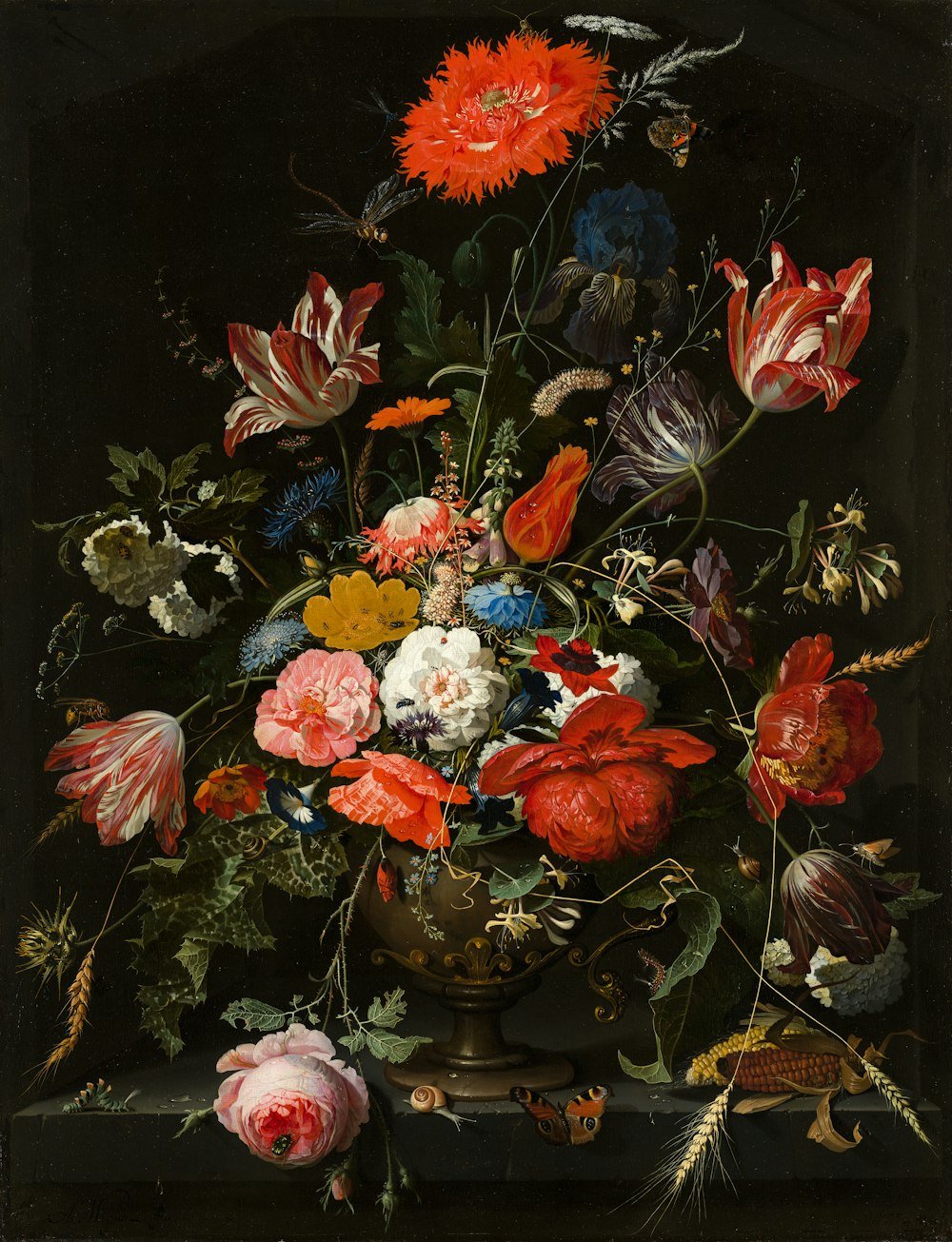 Classic flower painting